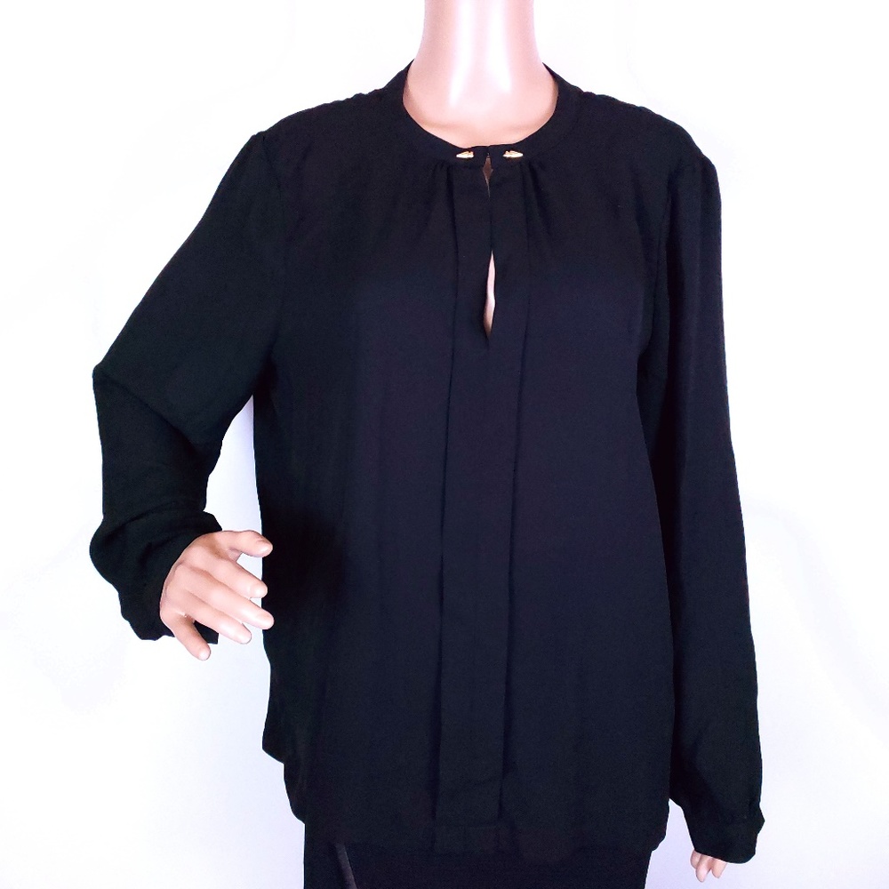 Angeleye London Women Top Blouse Long Sleeves Size 10 - NWOT